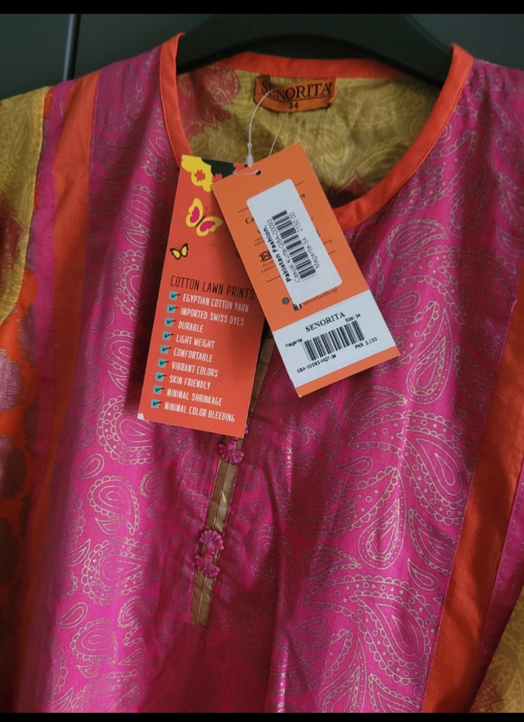 Beautiful lawn kurta size xs Senorita