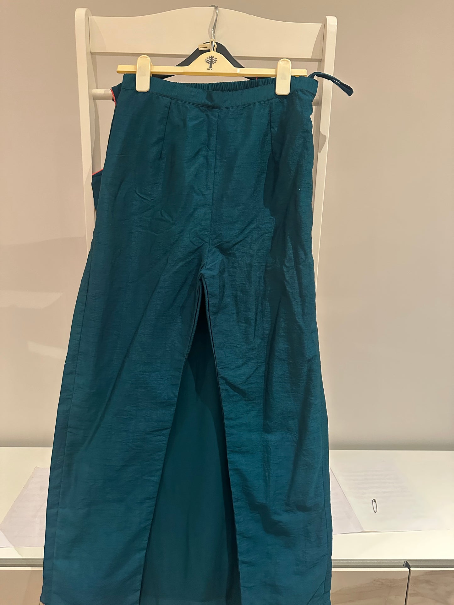 Preloved Indian Navy and Teal Indian Suit new with tags