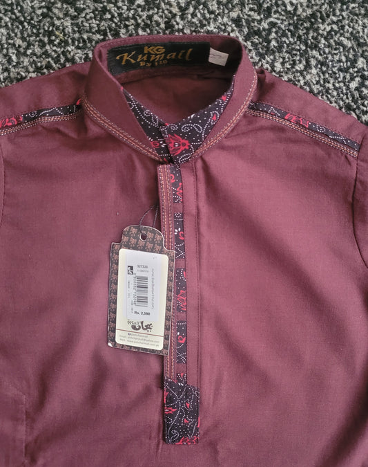 Boys traditional embroidered suit age 2_3