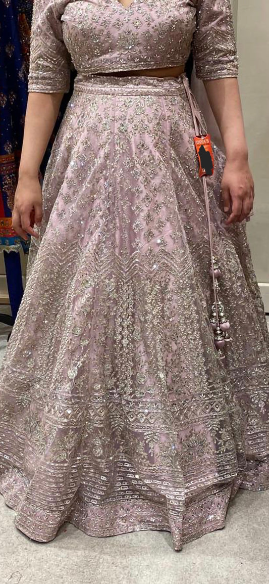 Pink Bridesmaid Lehenga
