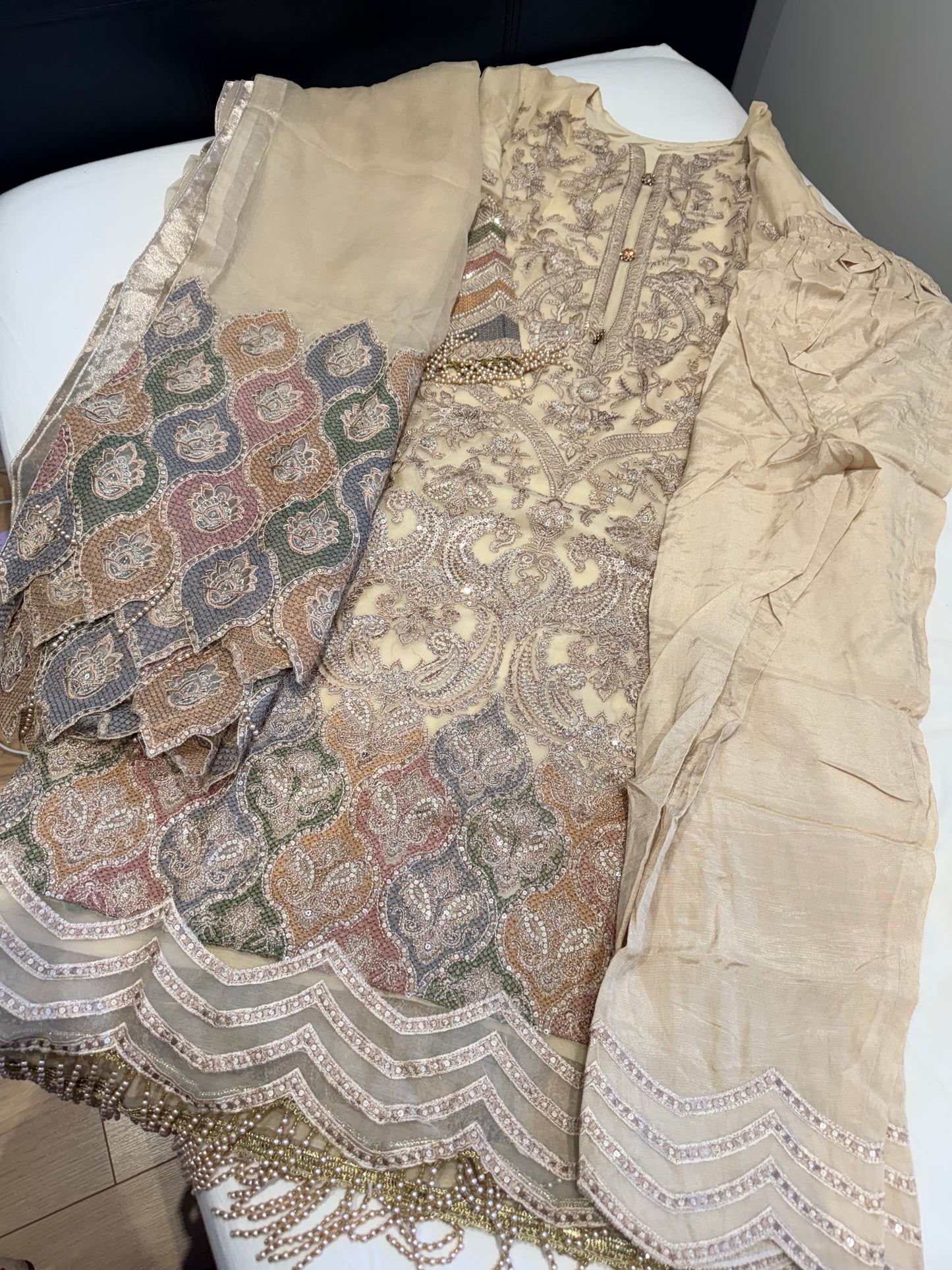 Pakistani Designer Jazmin Chiffon Suit