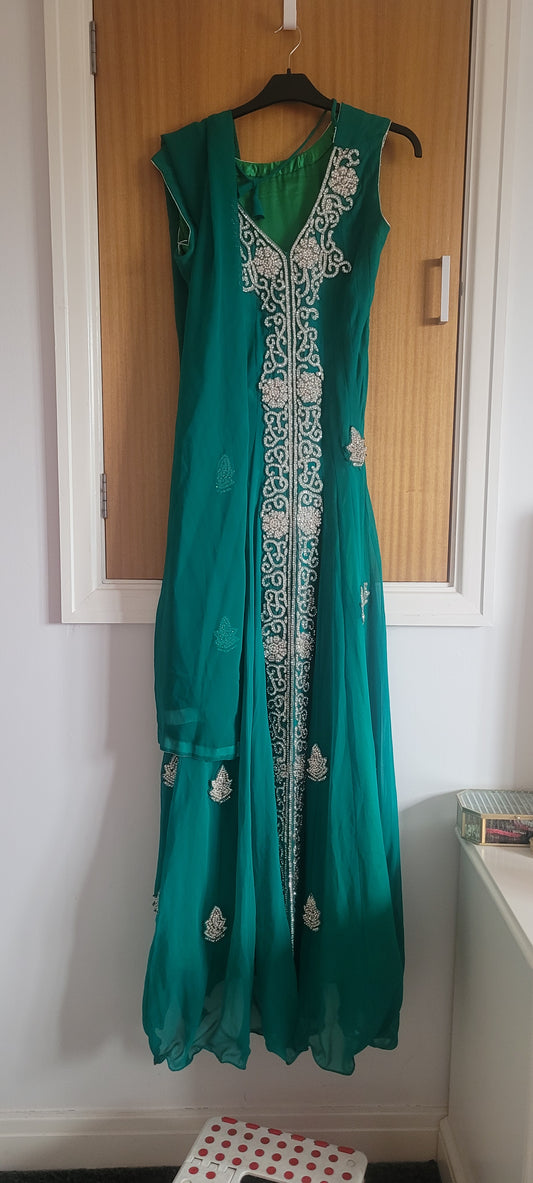 Heavy green dress BRAND NEW