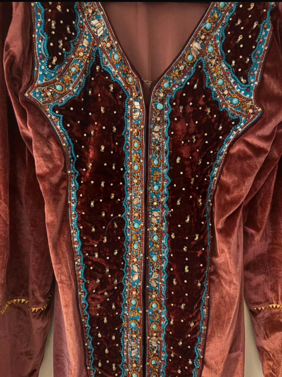 Velvet party outfit (3 piece)