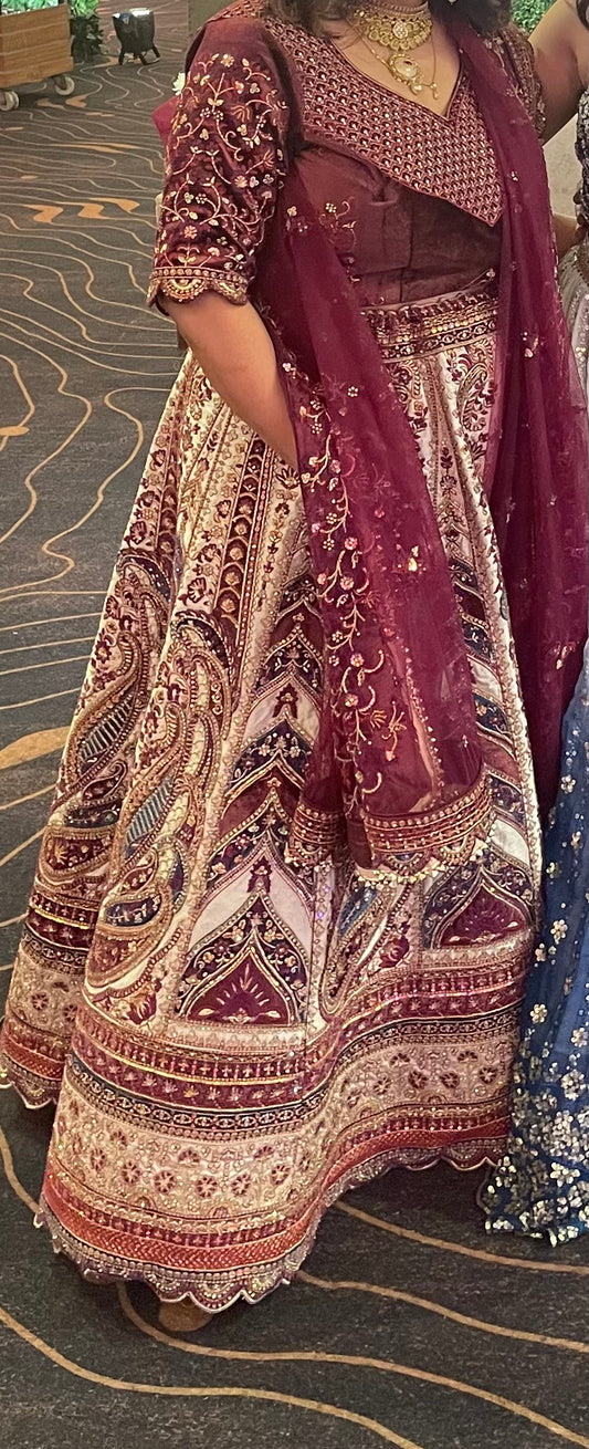 Bridal lehnga