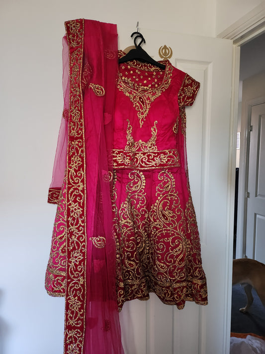 Stunning sereece colour lengha