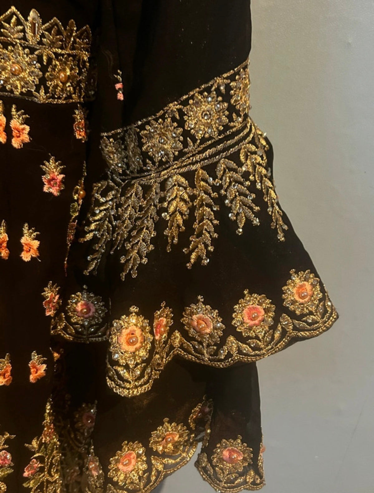 Elegant 3pc Chiffon Suit