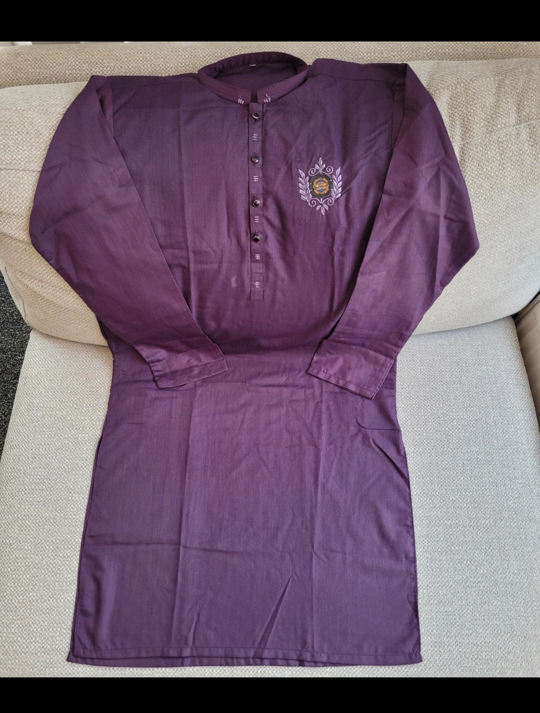 Asian pakistani Indian men's kurta size Size