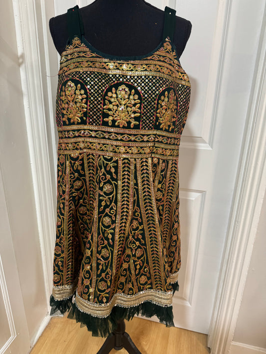 Preloved green Sharara - Size M