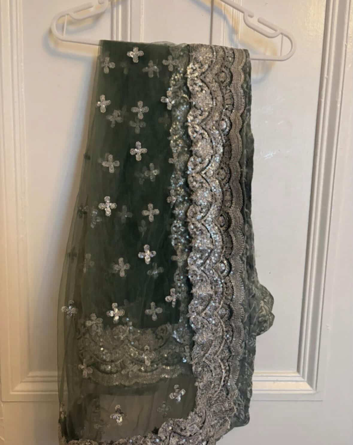 Preloved silver lehenga