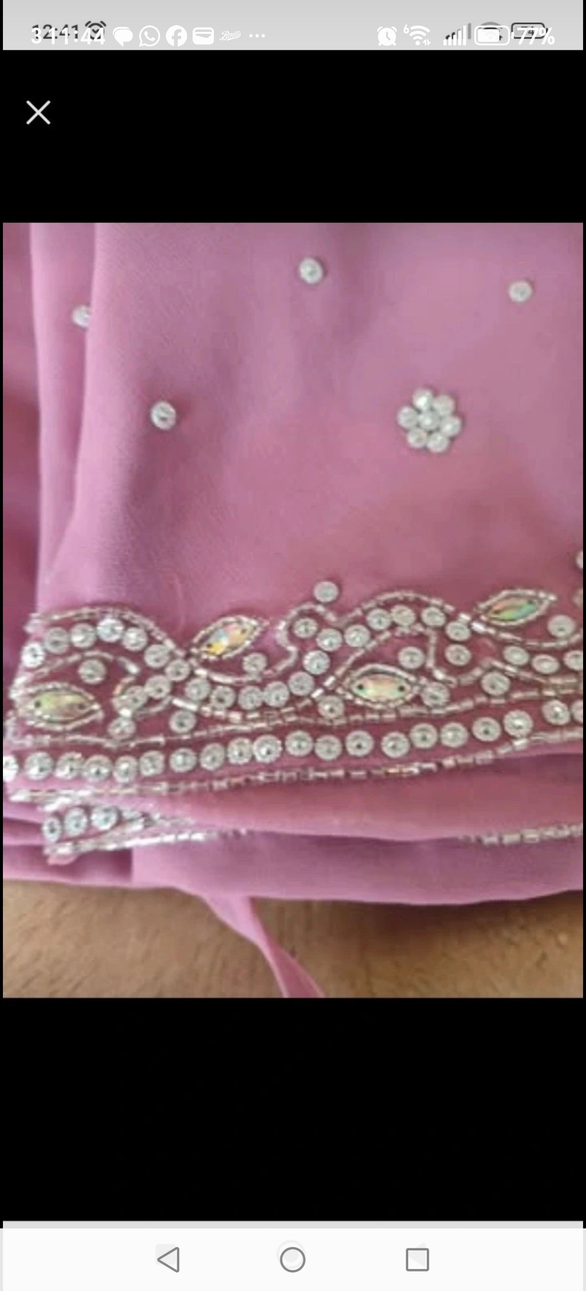 3 piece hand embroidery suit