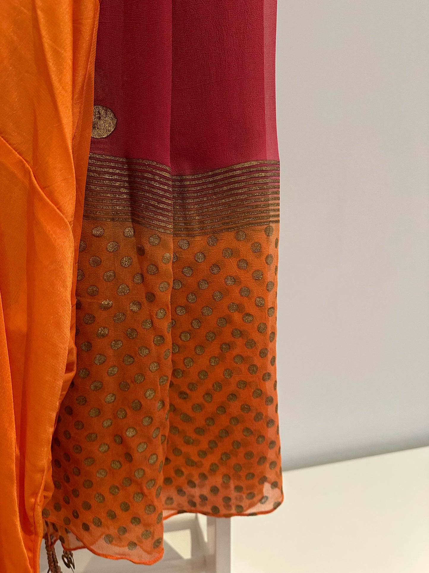 Preloved peach strappy suit