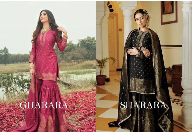 Sharara vs Gharara UK: Difference, Styling & South Asian Wedding Outfits Guide