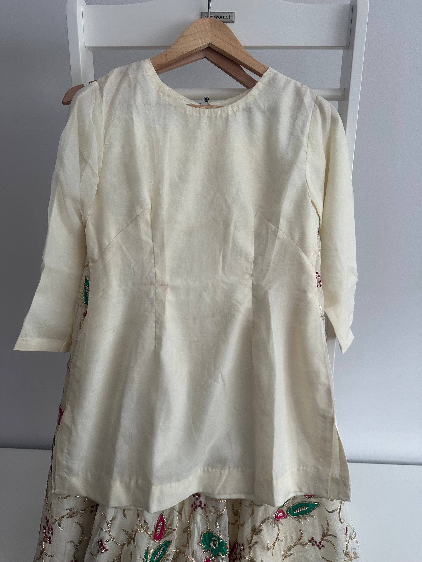 Brand new cream lehenga
