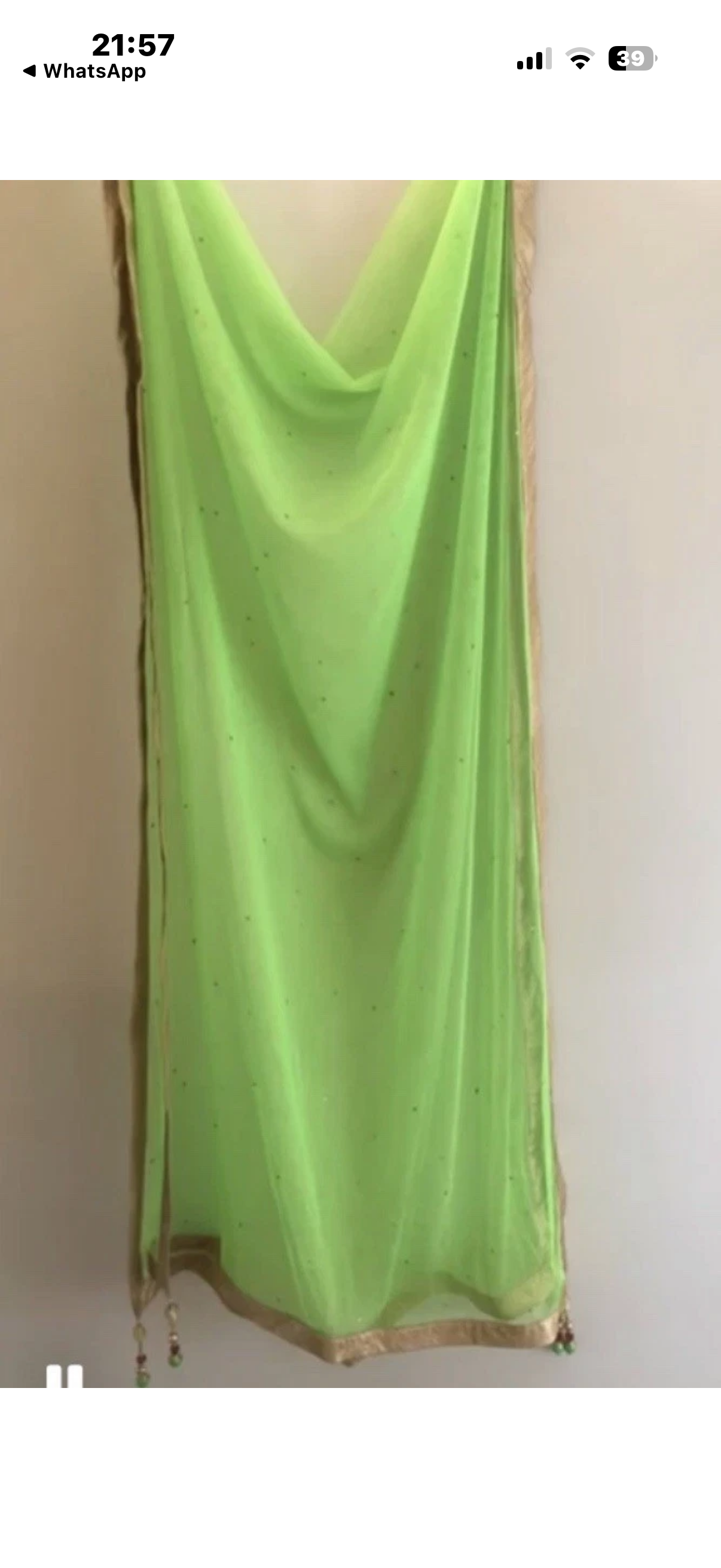 Dress pink/green size 8/10 worn