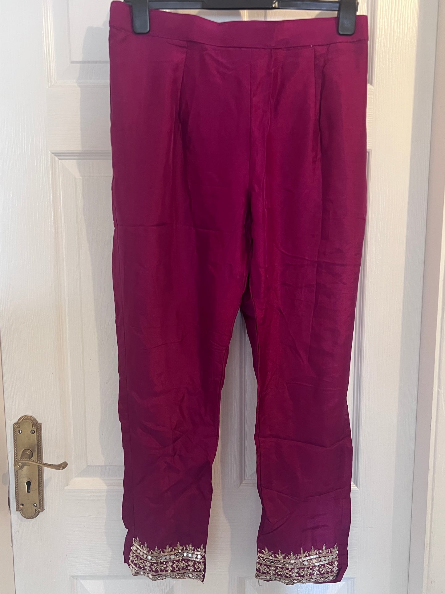 Magenta Embellished Suit – Brand New / Never Worn