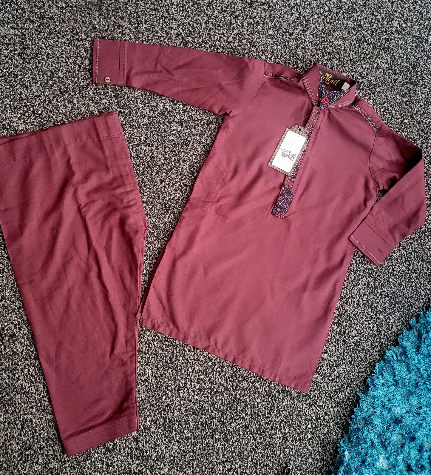 Boys traditional embroidered suit age 2_3