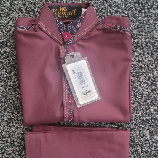 Boys traditional embroidered suit age 2_3