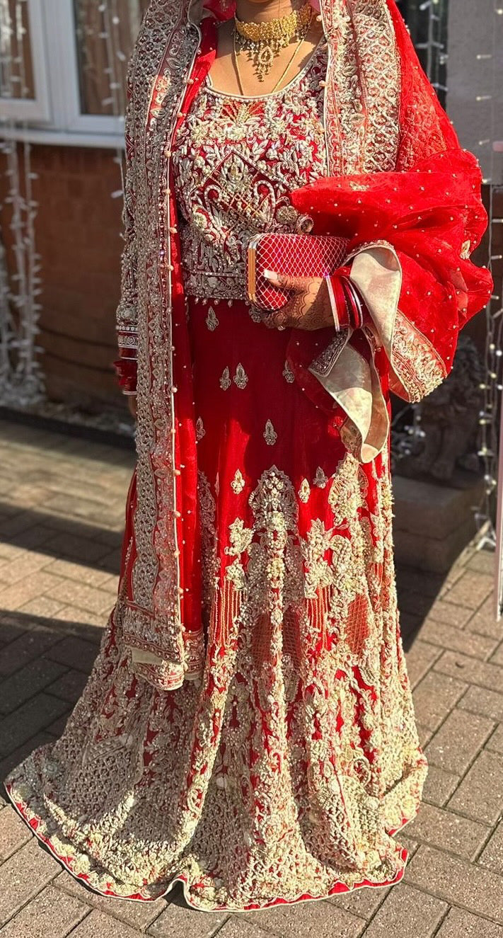 Preloved Wedding bridal lehenga