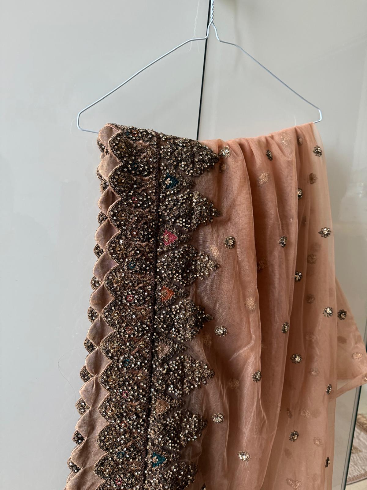 3 piece bridal lengha UK 8-10