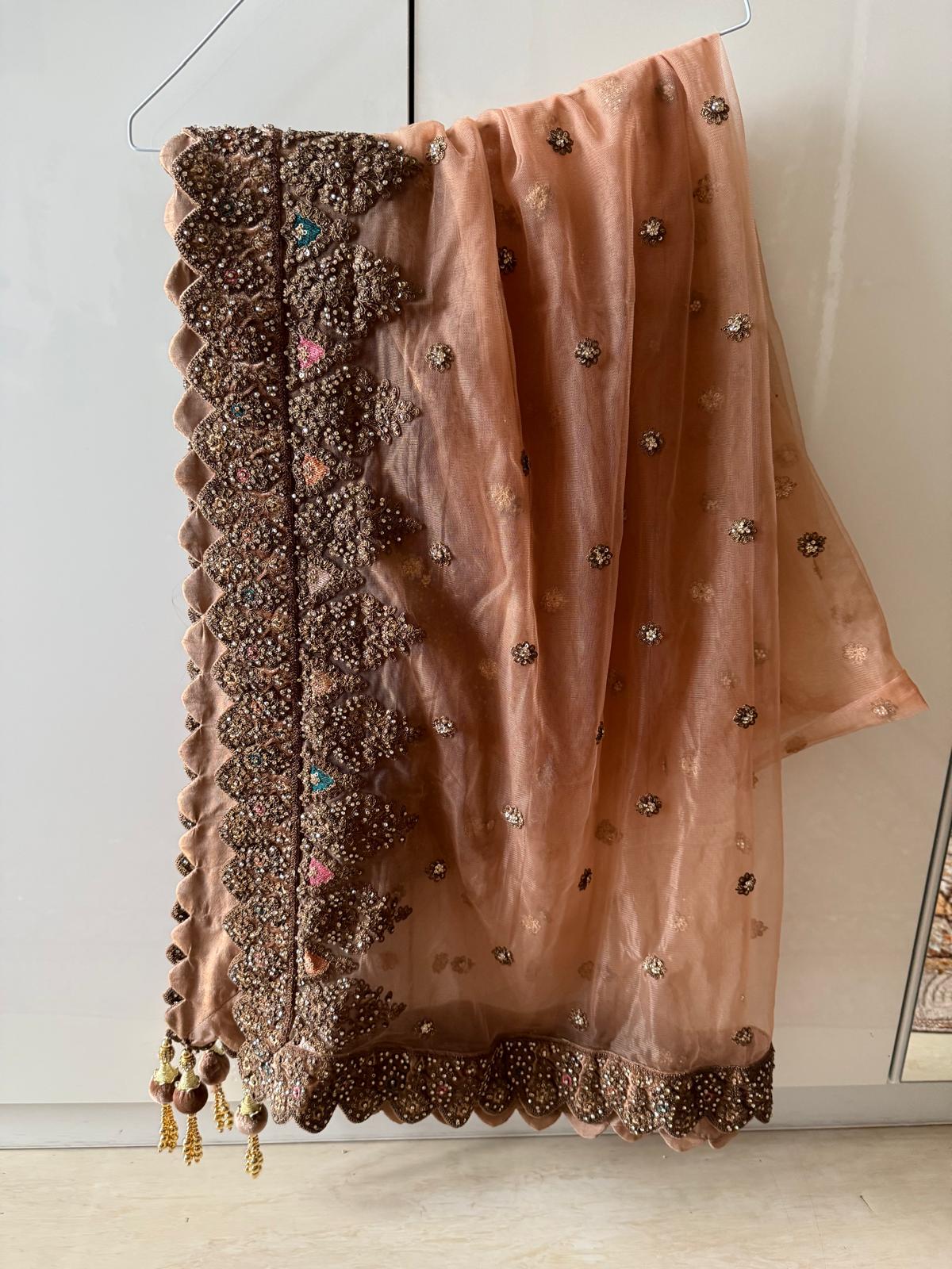 3 piece bridal lengha UK 8-10