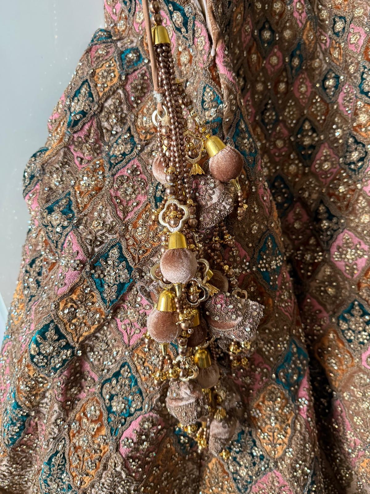 3 piece bridal lengha UK 8-10