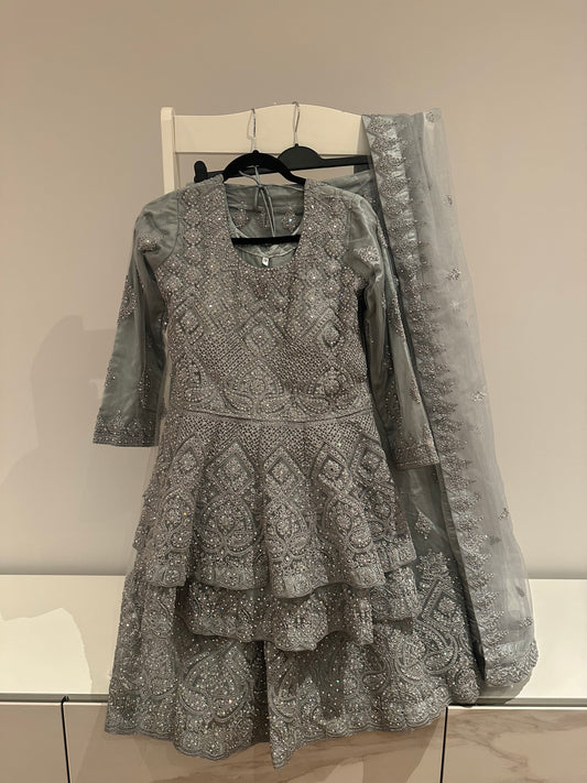 Brand new grey lehenga