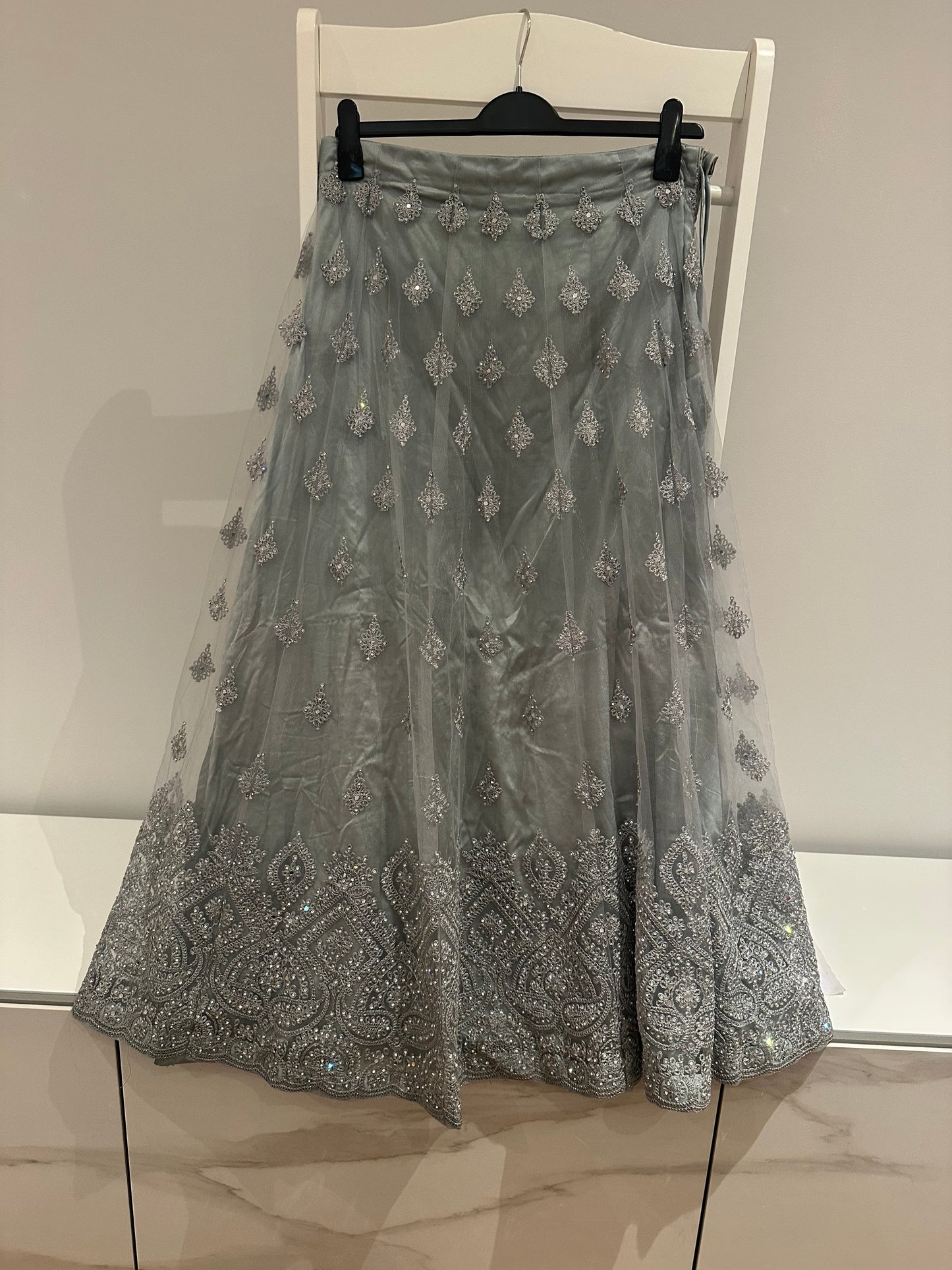 Brand new grey lehenga