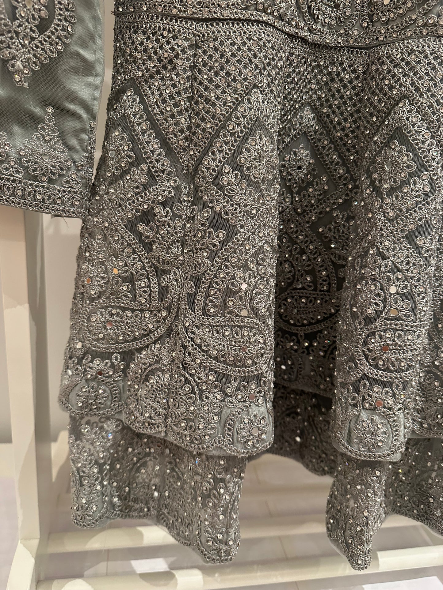 Brand new grey lehenga