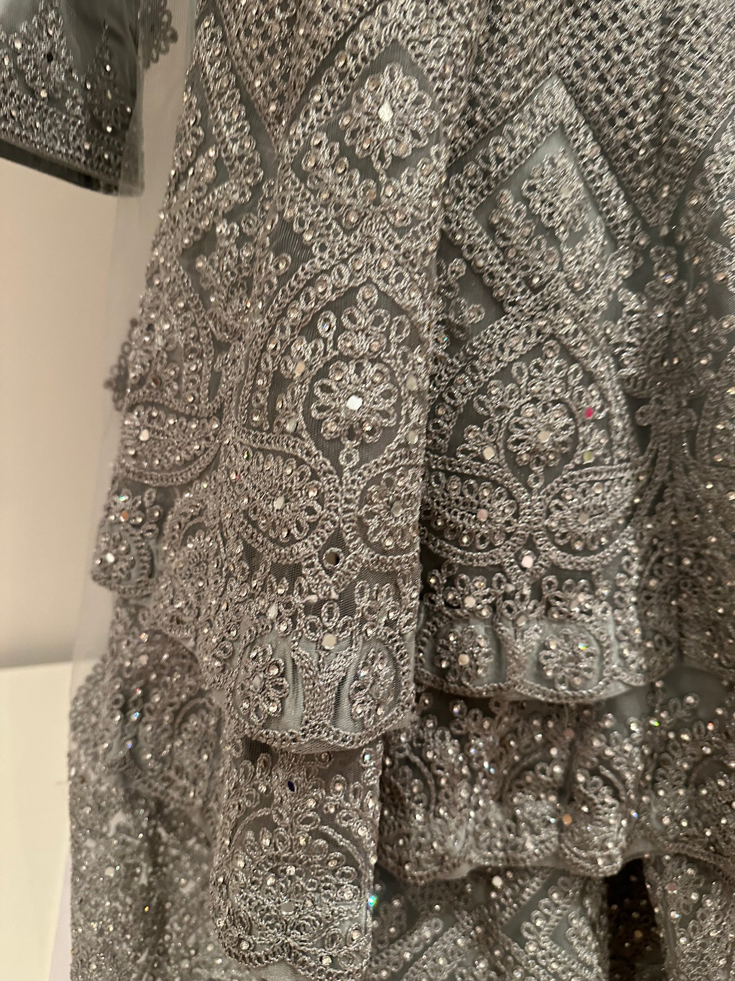 Brand new grey lehenga