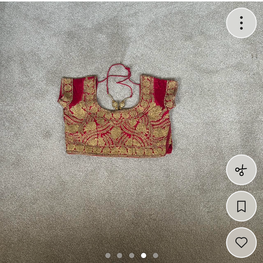 Lengha with Matching Jewellery