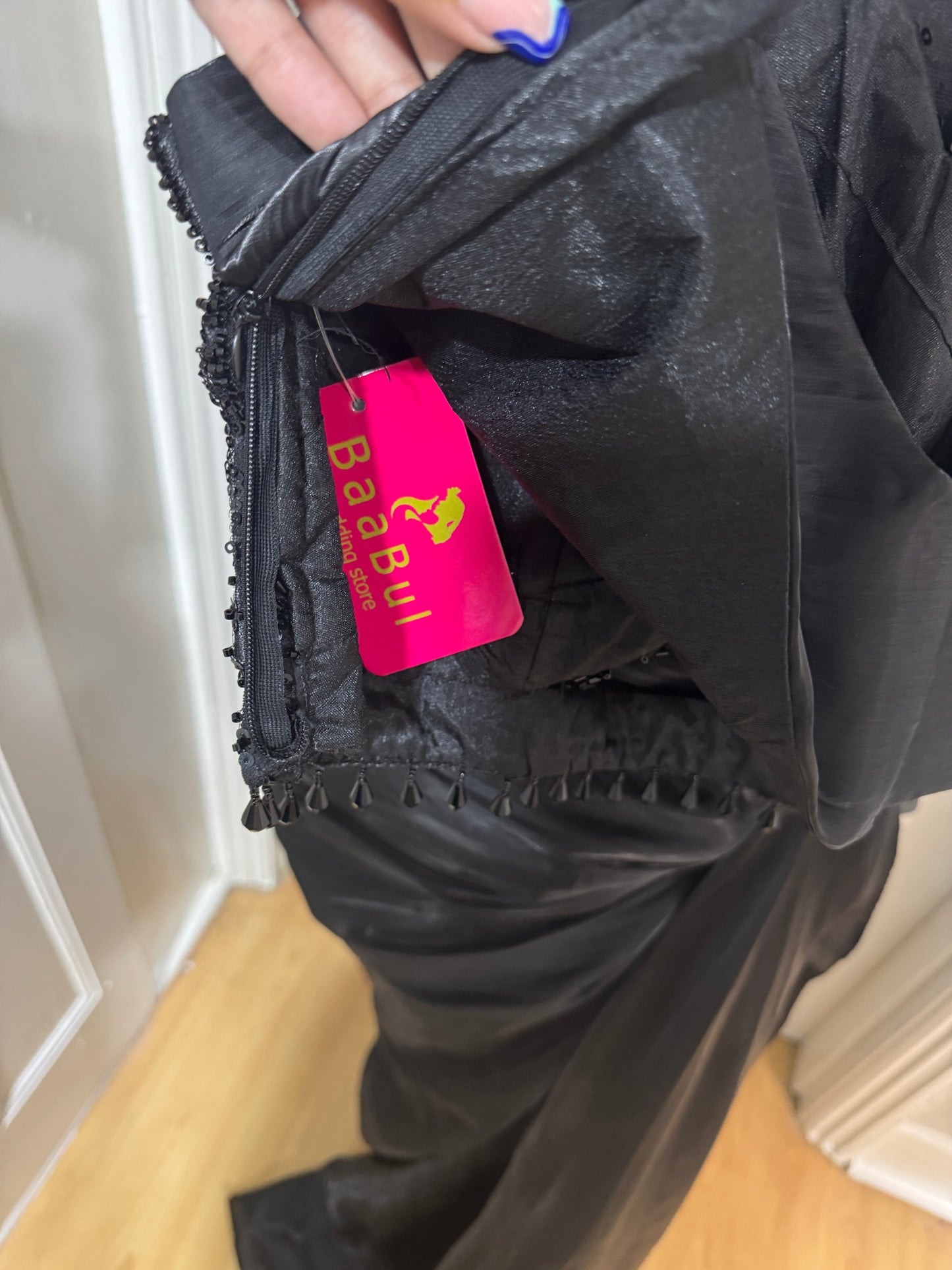 Brand new Baabul Black Indo Western Outfit - M-L