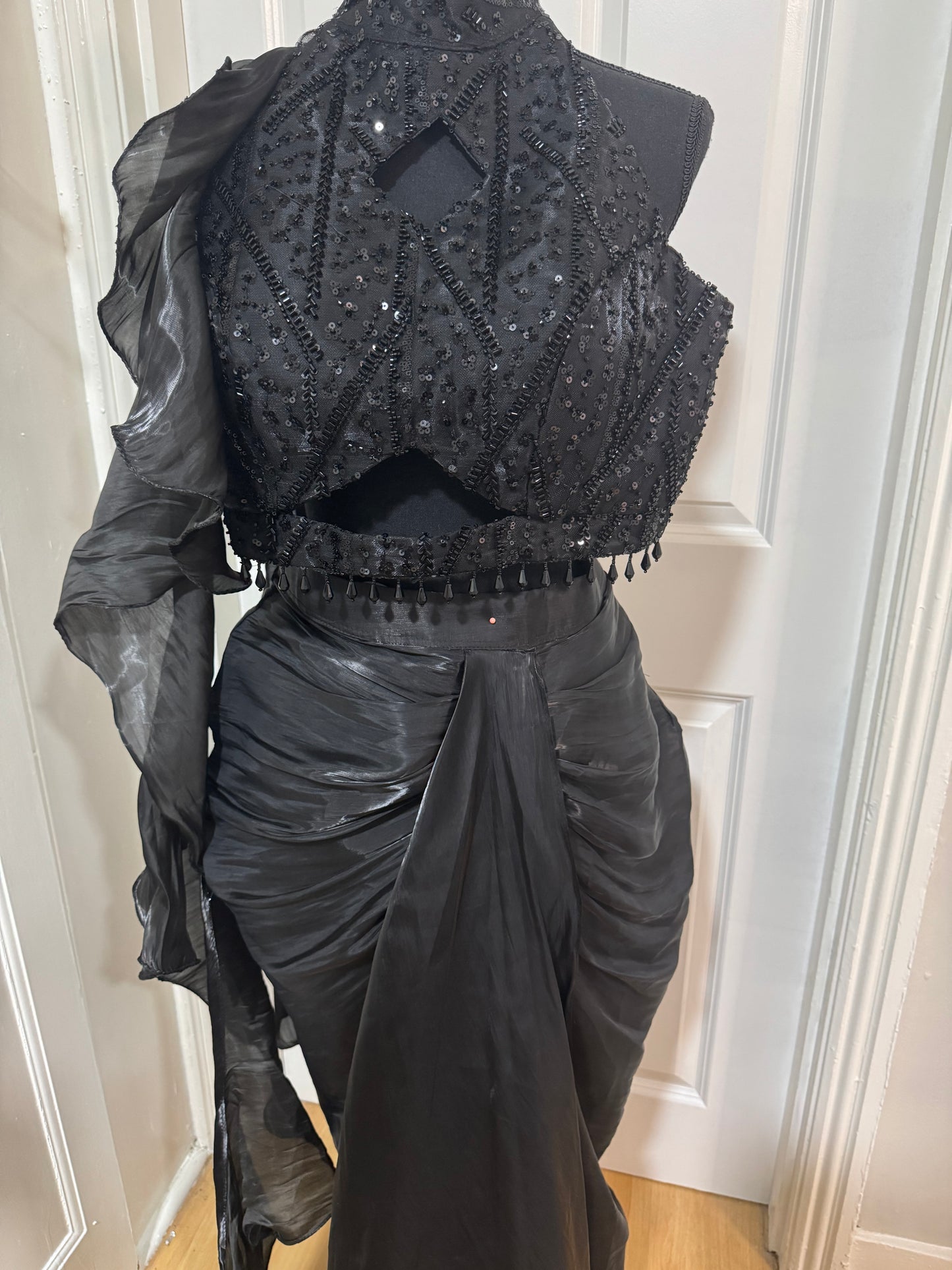 Brand new Baabul Black Indo Western Outfit - M-L