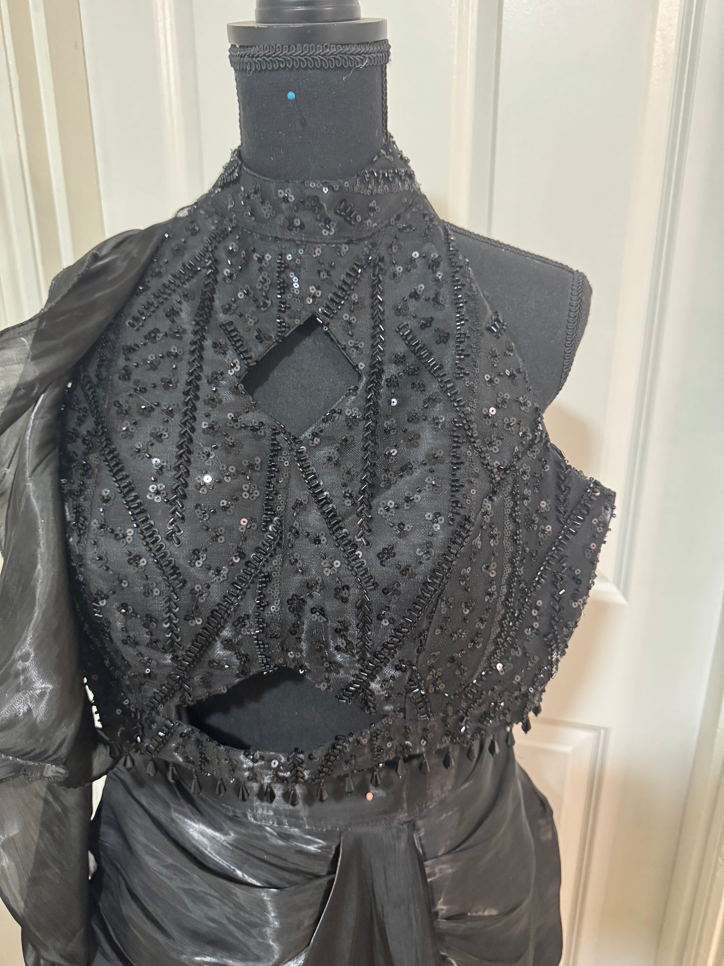Brand new Baabul Black Indo Western Outfit - M-L
