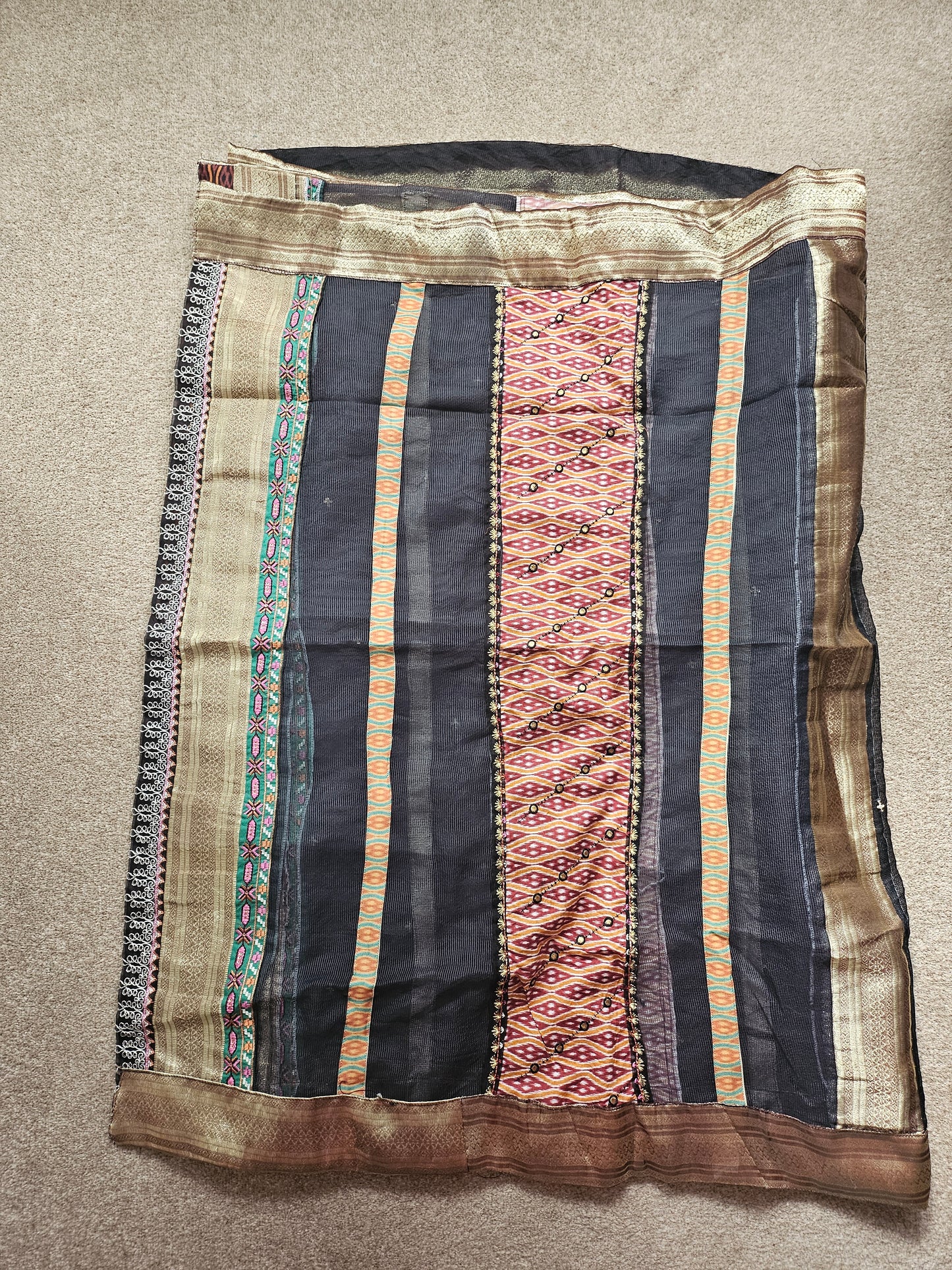 3 Piece Embrioded Cotton Suit