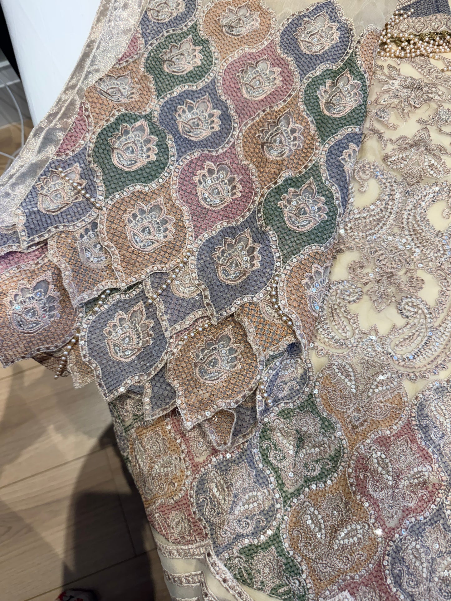 Pakistani Designer Jazmin Chiffon Suit