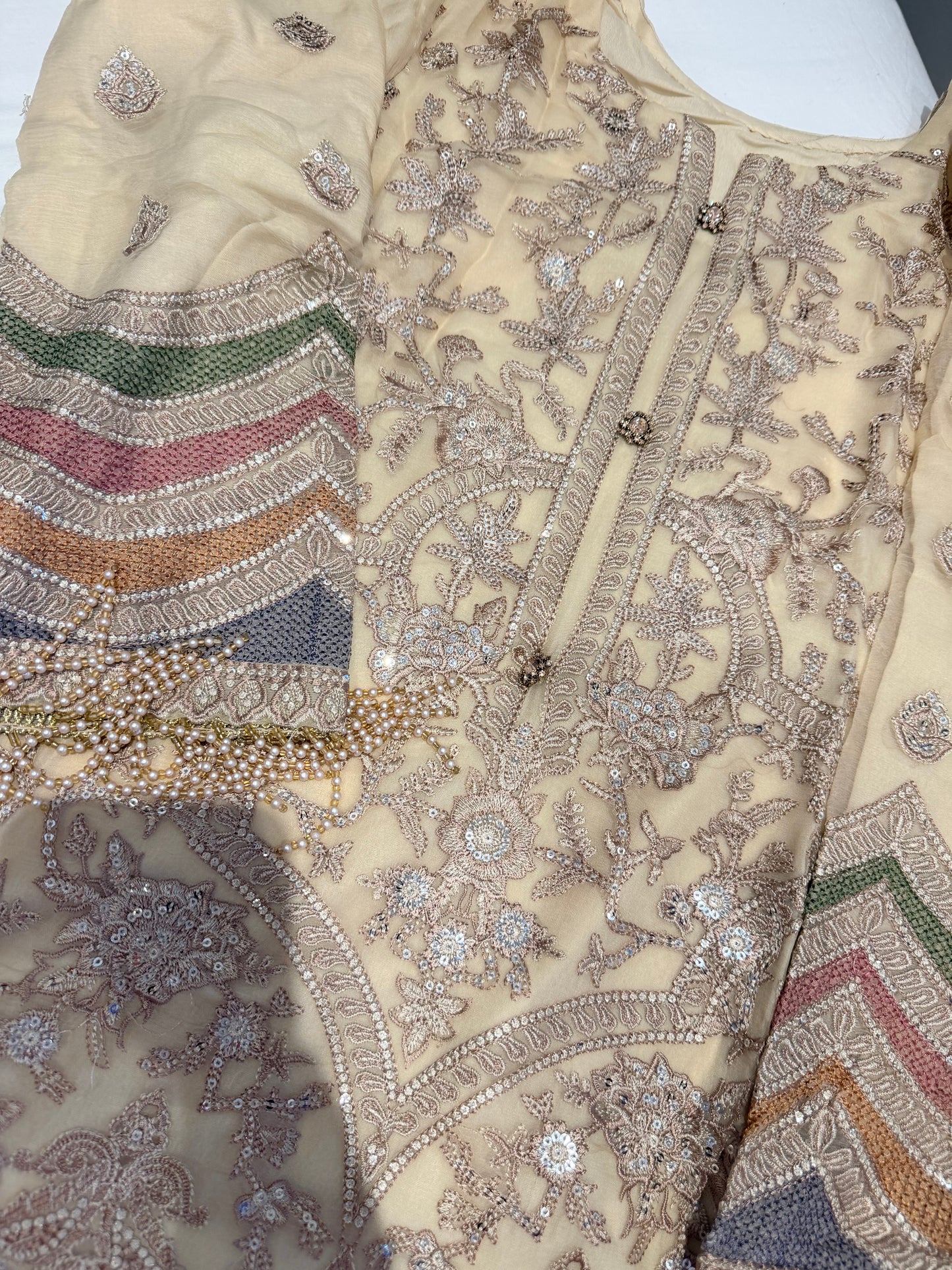 Pakistani Designer Jazmin Chiffon Suit