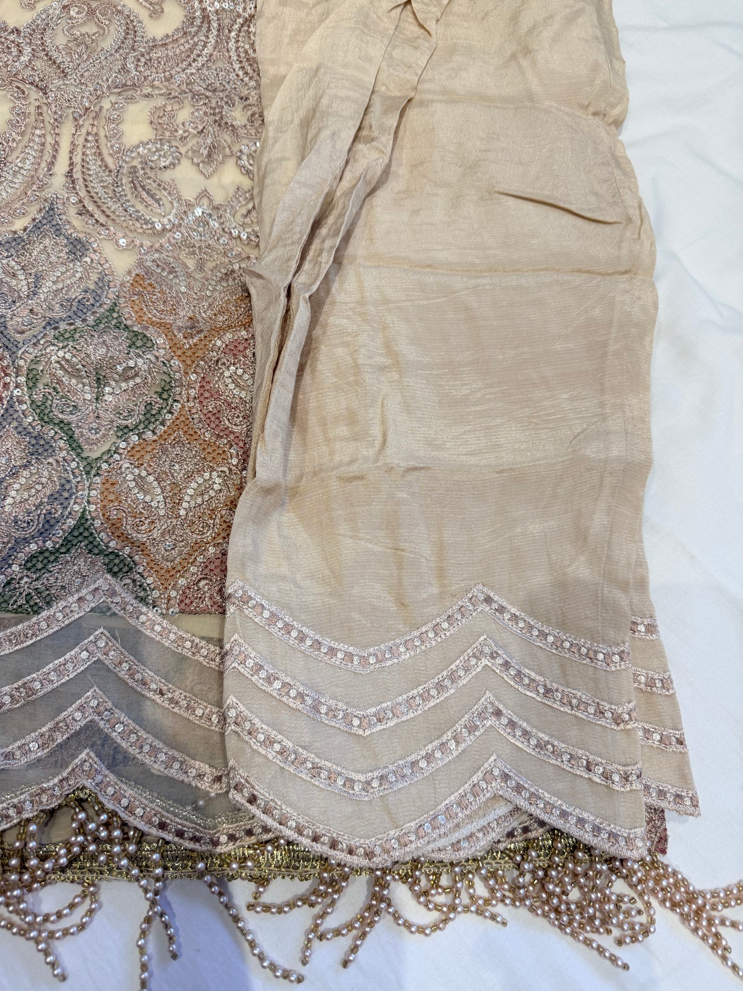 Pakistani Designer Jazmin Chiffon Suit