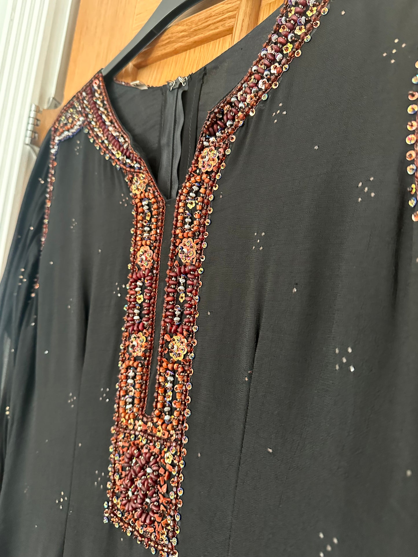 Preloved Black and brown suit