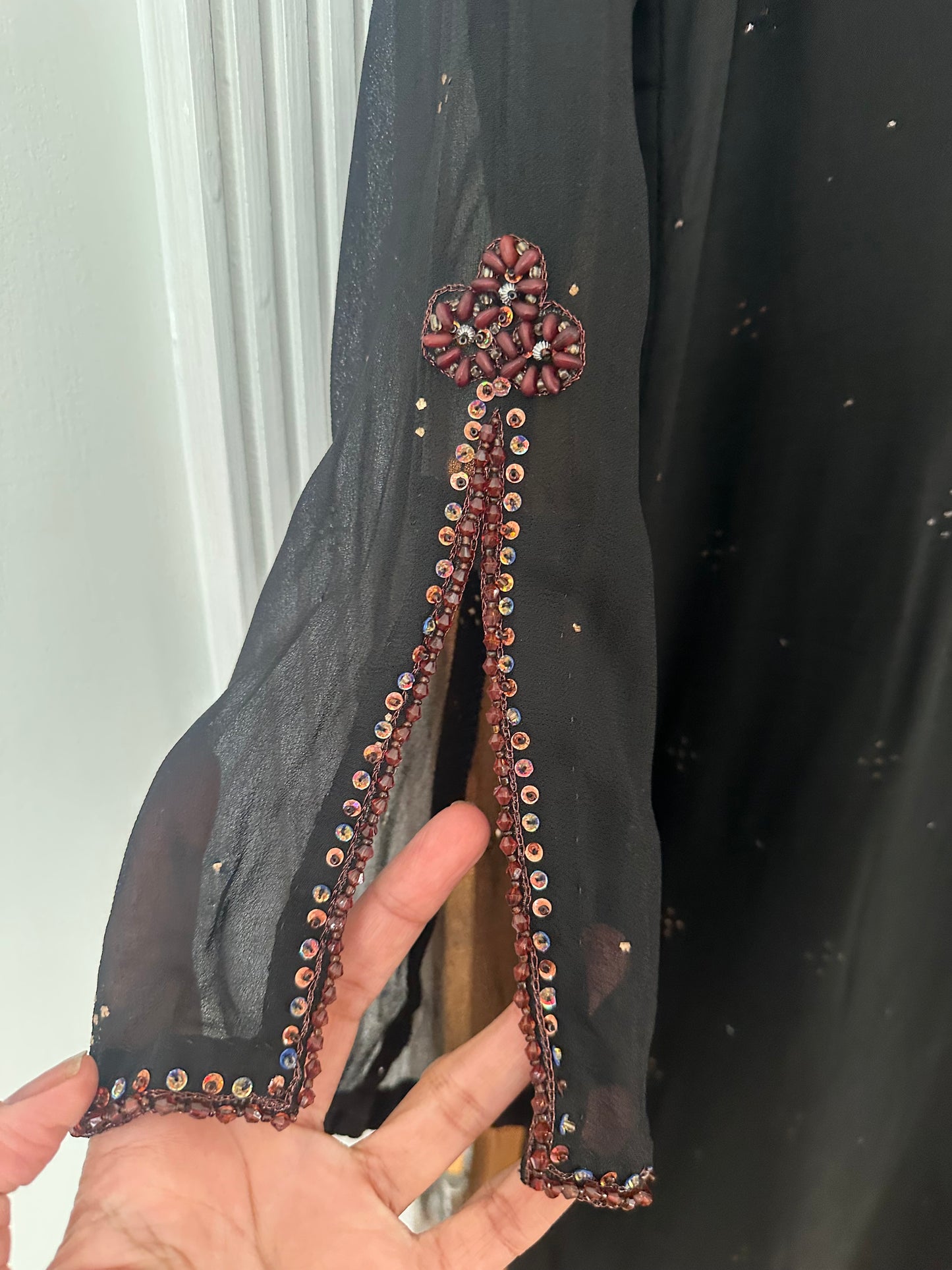 Preloved Black and brown suit