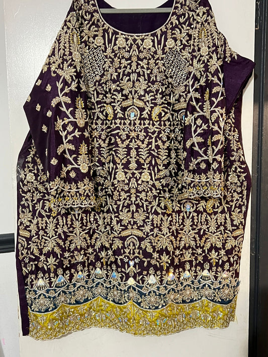 3 peice sharara
