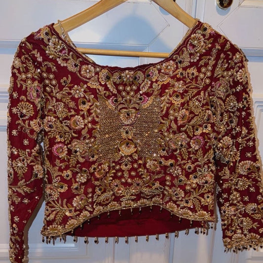 Bridal lengha hoor qasim