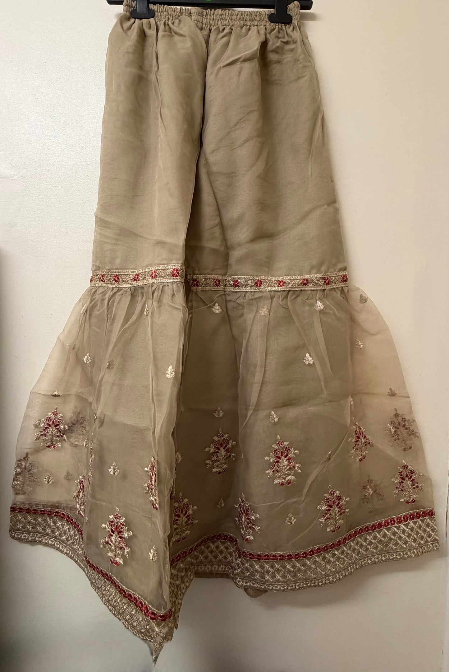 Pakistani traditional wear Golden