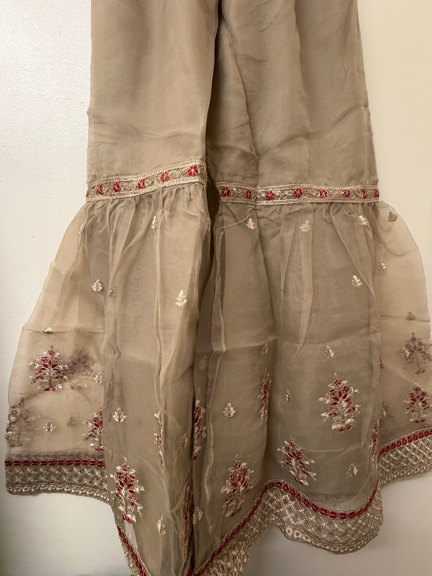 Pakistani traditional wear Golden