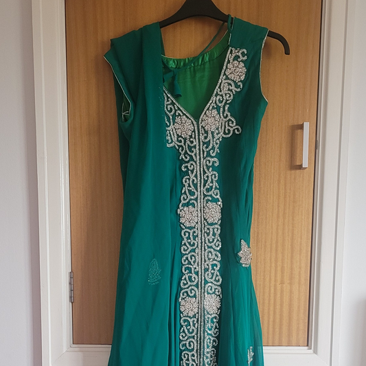 Heavy green dress BRAND NEW