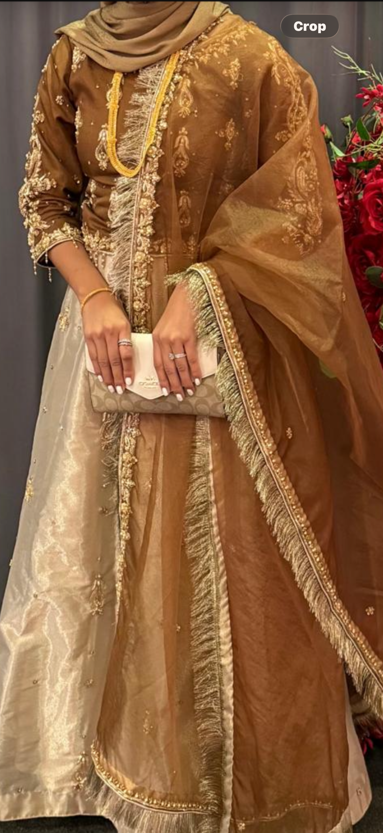 3 piece bridesmaid lengha UK 8-10