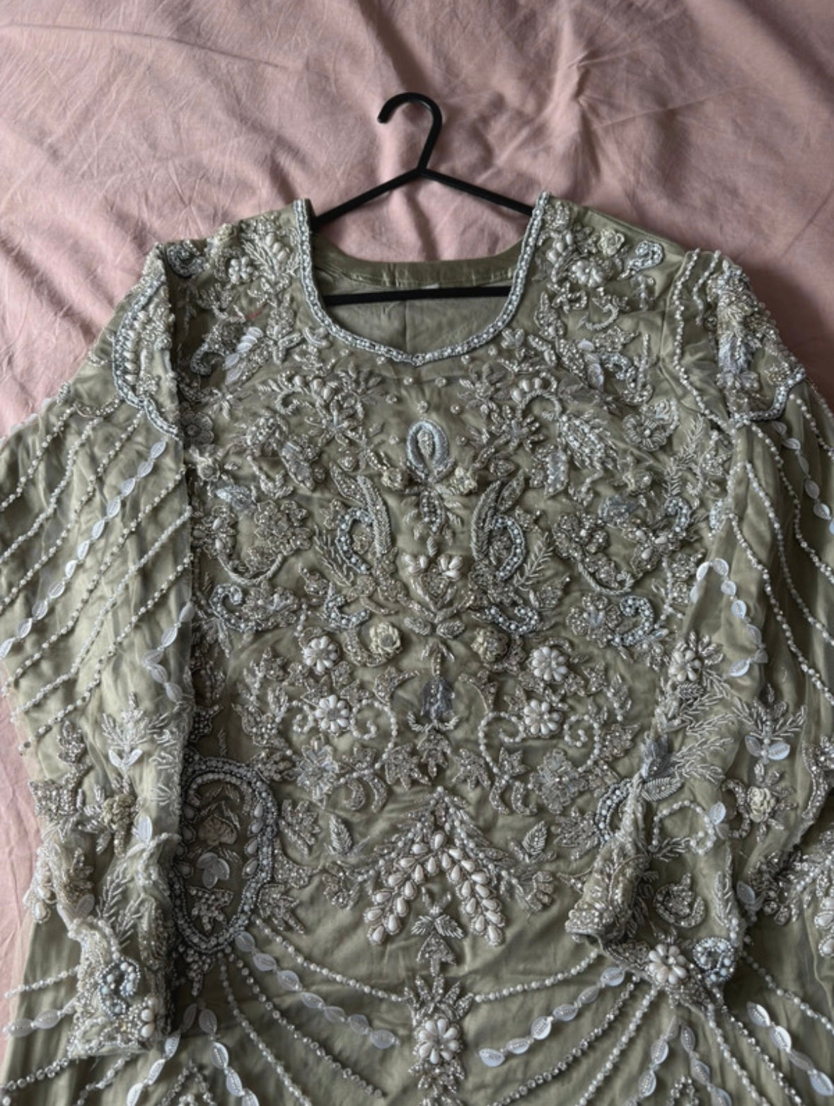 Silk sharara party outfit
