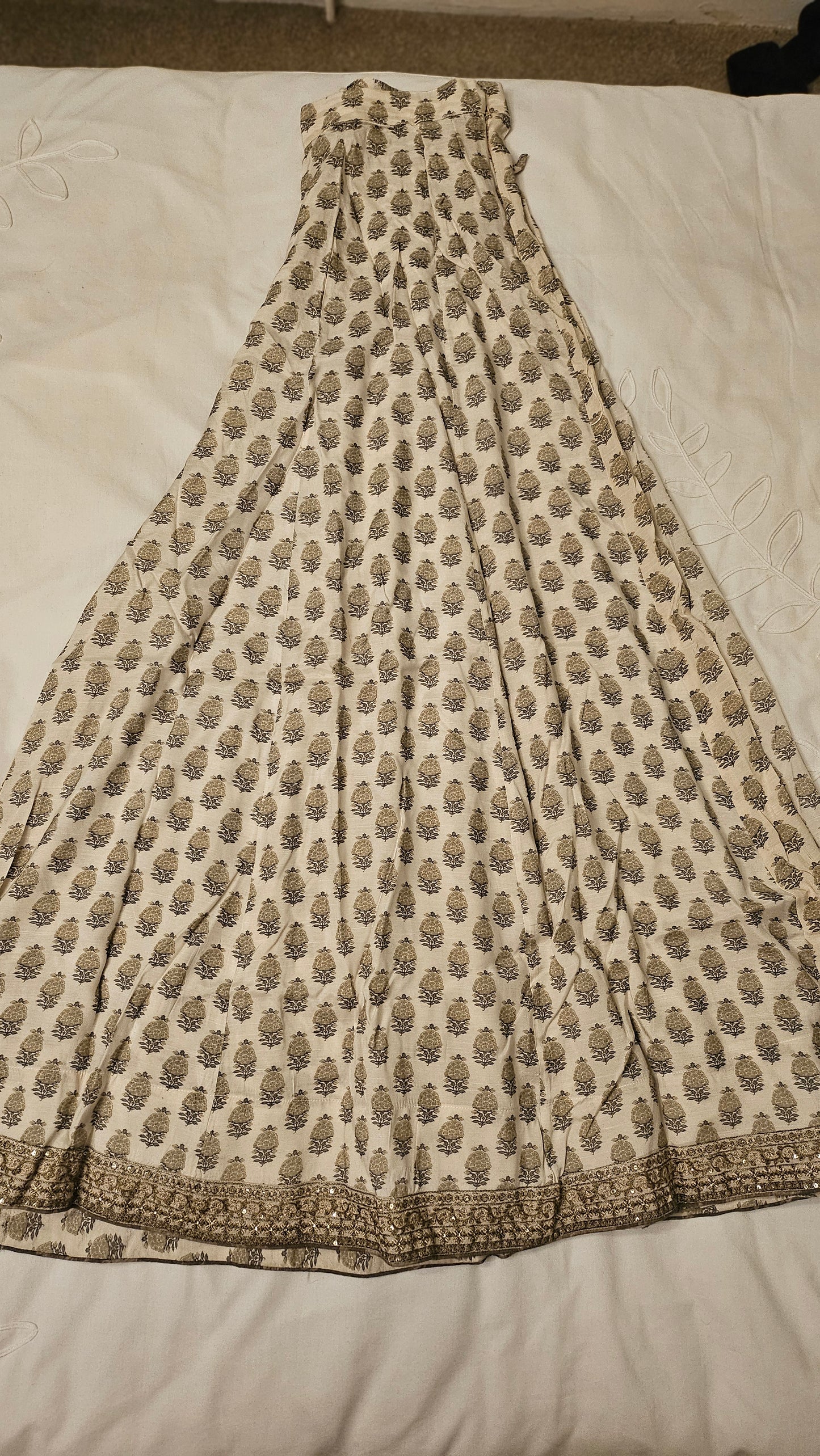 3 Piece Embrioded Sharara Suit