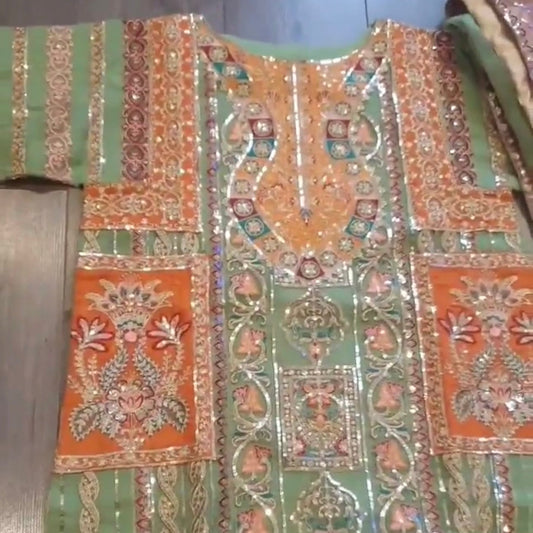 Trouser and Kameez three peice suite