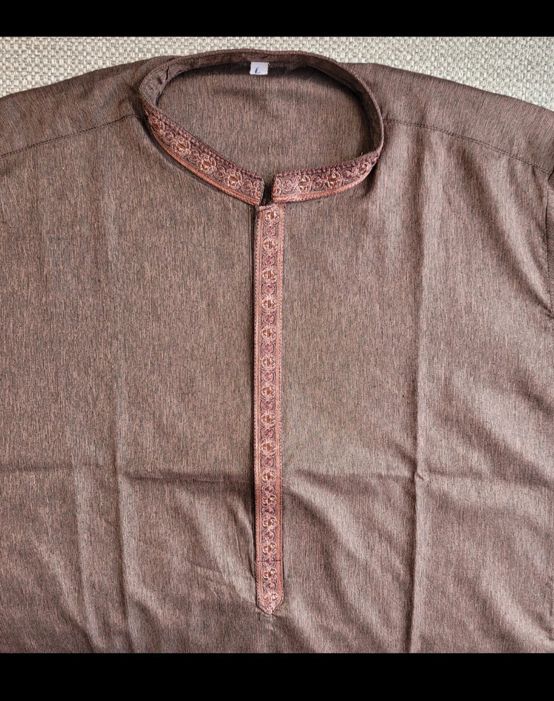 Men's Asian pakistani Indian Embroidered Kurta size L