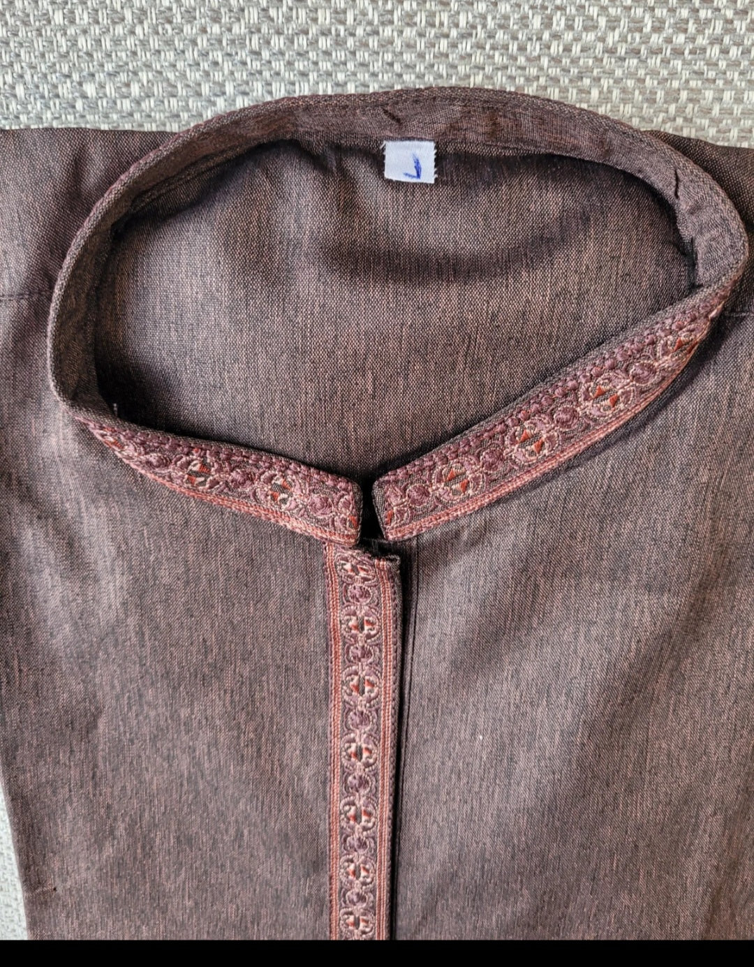 Men's Asian pakistani Indian Embroidered Kurta size L